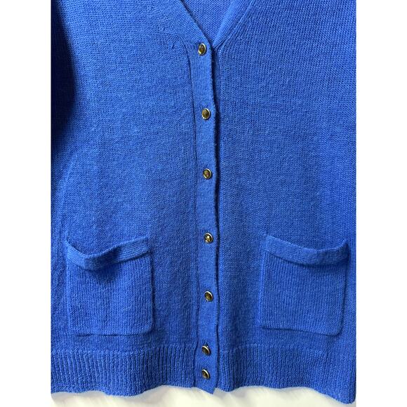 J. Crew Italian Spun Alpaca Blend Cardigan Sweater Lightweight Button Front Sz S - Picture 3 of 10